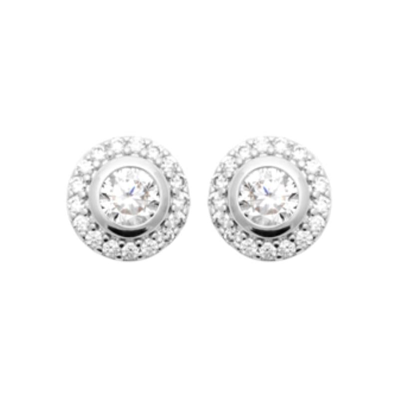 Coque de Nacre Boucles d'oreilles argent 1574310