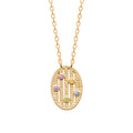 Coque de Nacre Collier plaqué or 974204