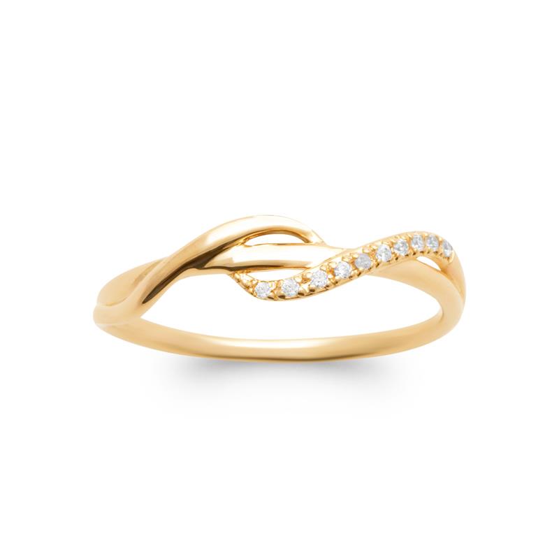 Coque de Nacre Bague plaqué or 2991110