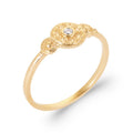 Coque de Nacre Bague plaqué or 2960610