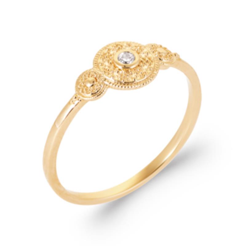 Coque de Nacre Bague plaqué or 2960610