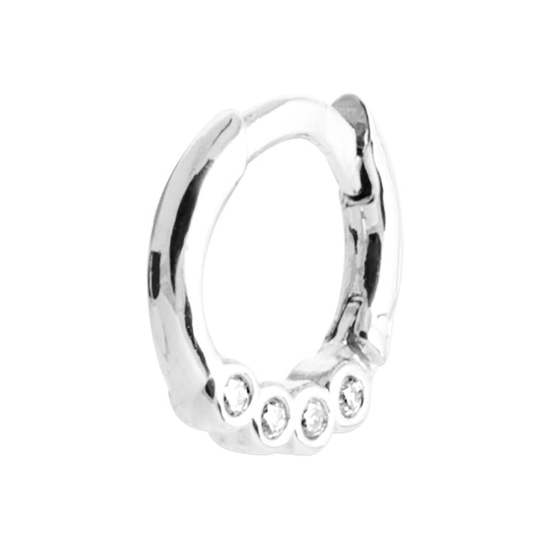 Coque de Nacre Créoles argent 1676210