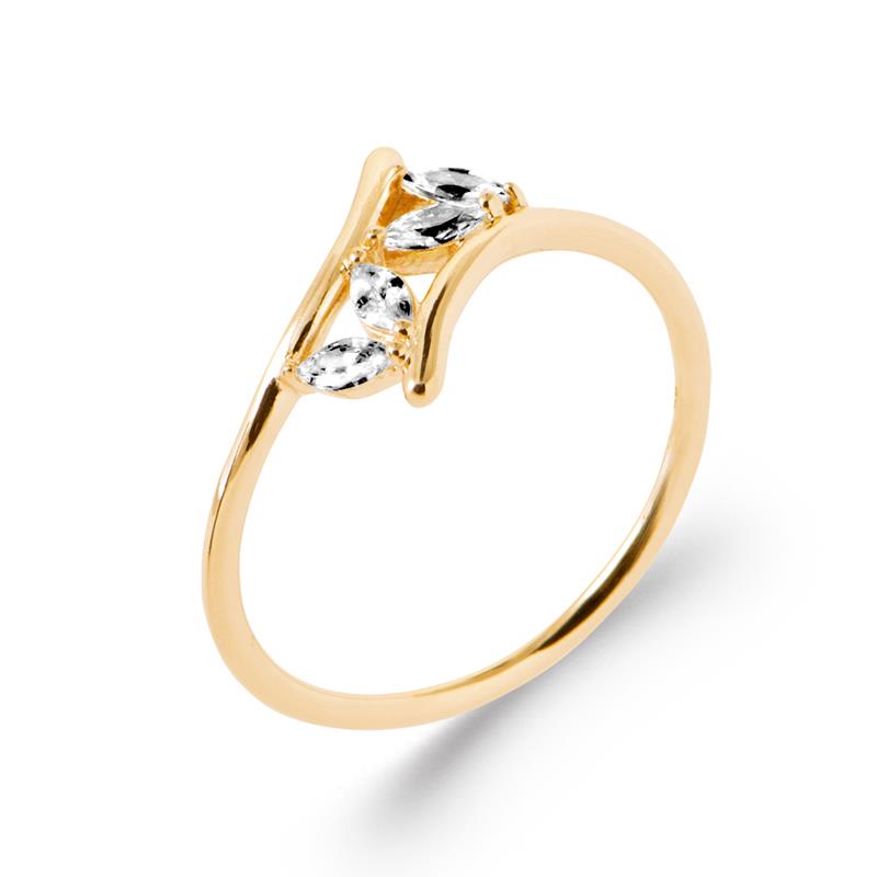 Coque de Nacre Bague plaqué or 20018210