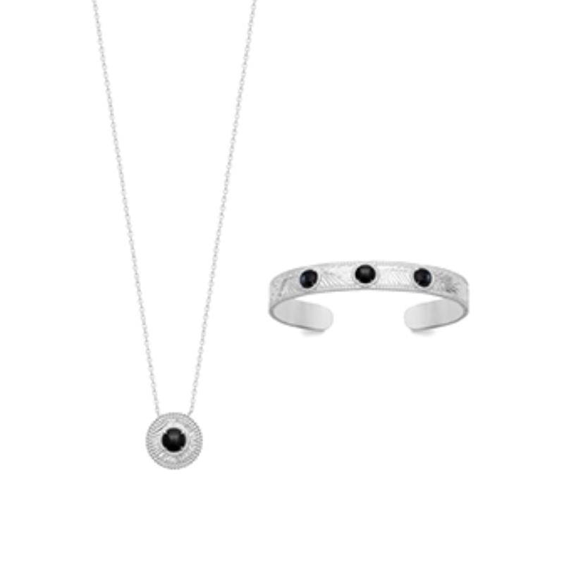 Coque de Nacre Bracelet jonc argent 873386