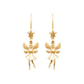 Coque de Nacre Boucles d'oreilles pendantes plaqué or 23039700