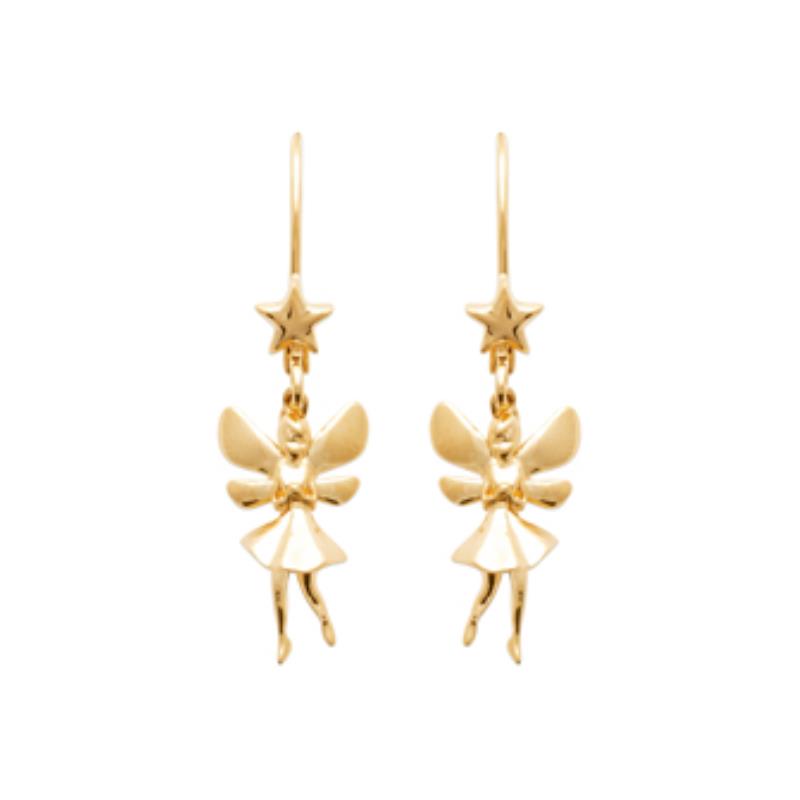 Coque de Nacre Boucles d'oreilles pendantes plaqué or 23039700