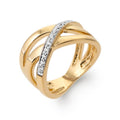 Coque de Nacre Bague plaqué or 2034511