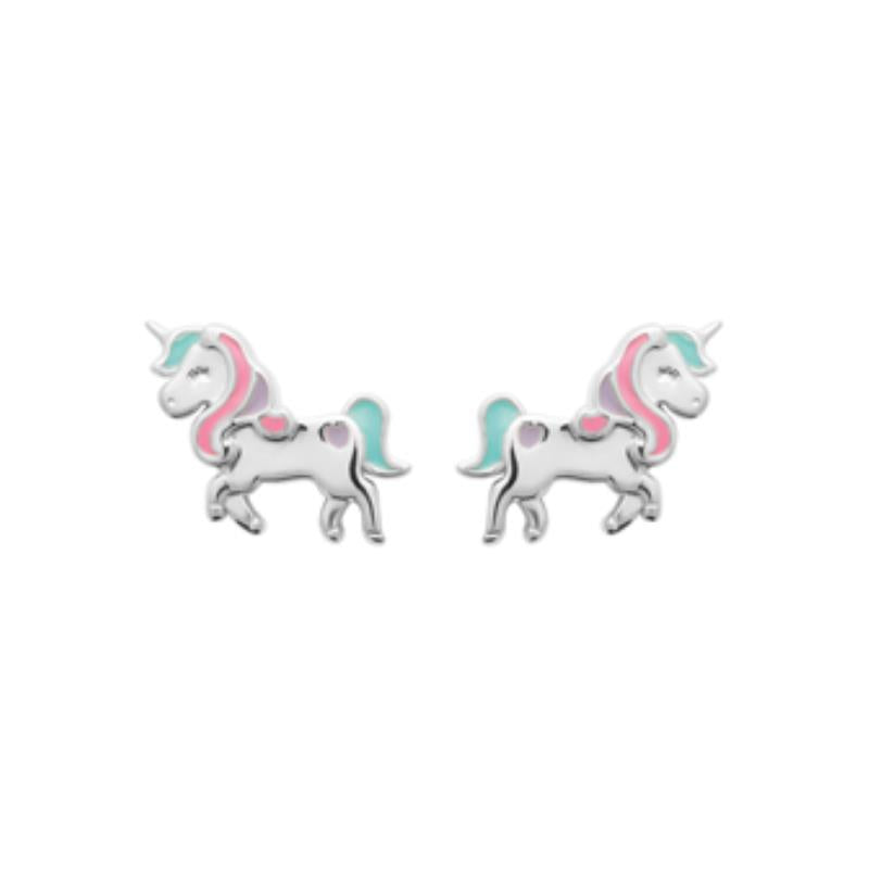 Coque de Nacre Puces d'oreilles argent 73012700
