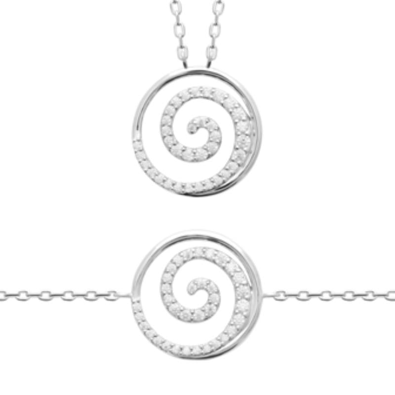 Coque de Nacre Chaîne argent 874141