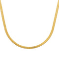 Izee Collier acier doré 312263