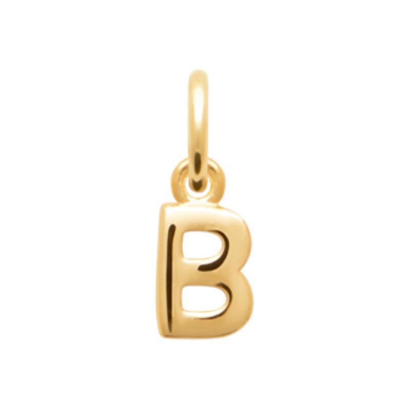 Coque de Nacre Pendentif initiale plaqué or 2775602