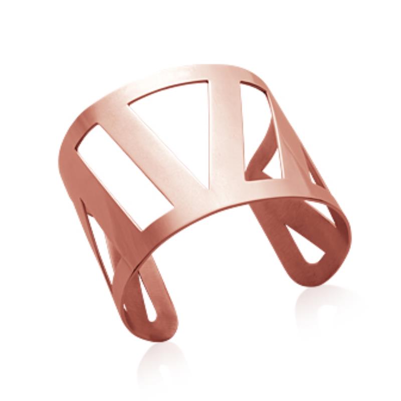 Coque de Nacre Bracelet jonc acier rose 310783