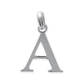 Coque de Nacre Pendentif initiale argent 7875001