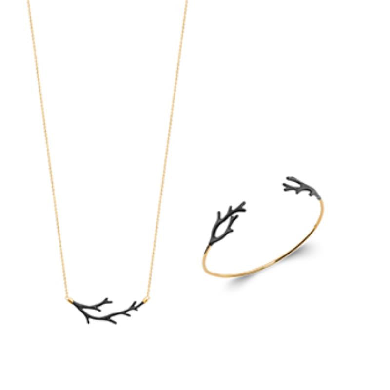 Coque de Nacre Collier plaqué or 921692