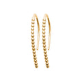 Coque de Nacre Boucles d'oreilles pendantes plaqué or 2566200