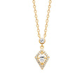 Coque de Nacre Collier plaqué or 974445