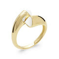 Coque de Nacre Bague plaqué or 2298004