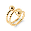 Coque de Nacre Bague plaqué or 2966800