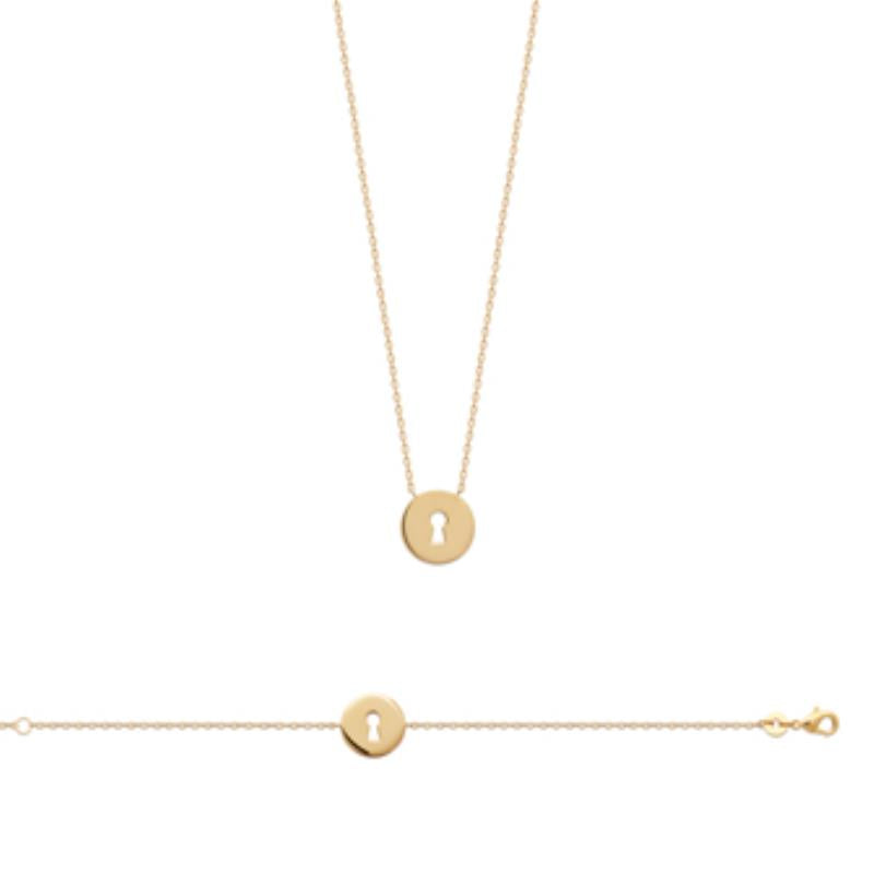 Coque de Nacre Bracelet plaqué or 921910