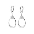 Coque de Nacre Créoles argent 1665210
