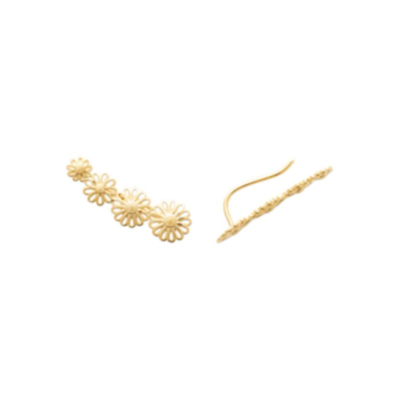 Coque de Nacre Boucles d'oreilles plaqué or 23045400