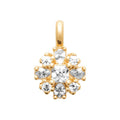 Coque de Nacre Pendentif plaqué or 2784410