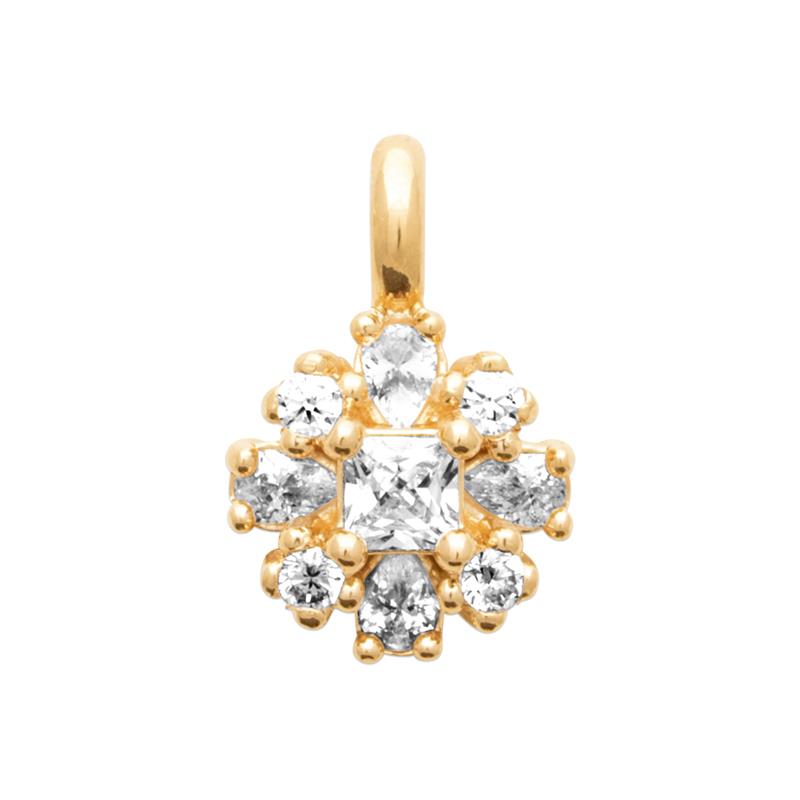 Coque de Nacre Pendentif plaqué or 2784410