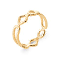 Coque de Nacre Bague plaqué or 2964700