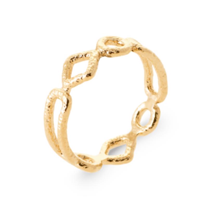 Coque de Nacre Bague plaqué or 2964700