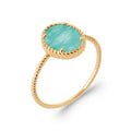 Coque de Nacre Bague plaqué or 2924060