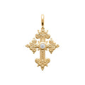 Coque de Nacre Pendentif plaqué or 2775010