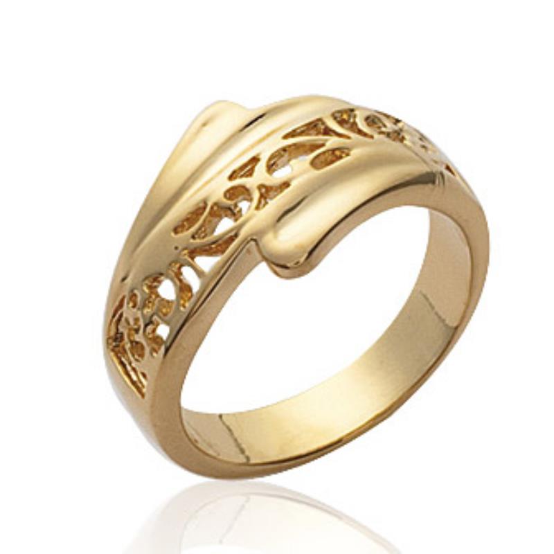 Coque de Nacre Bague plaqué or 21388
