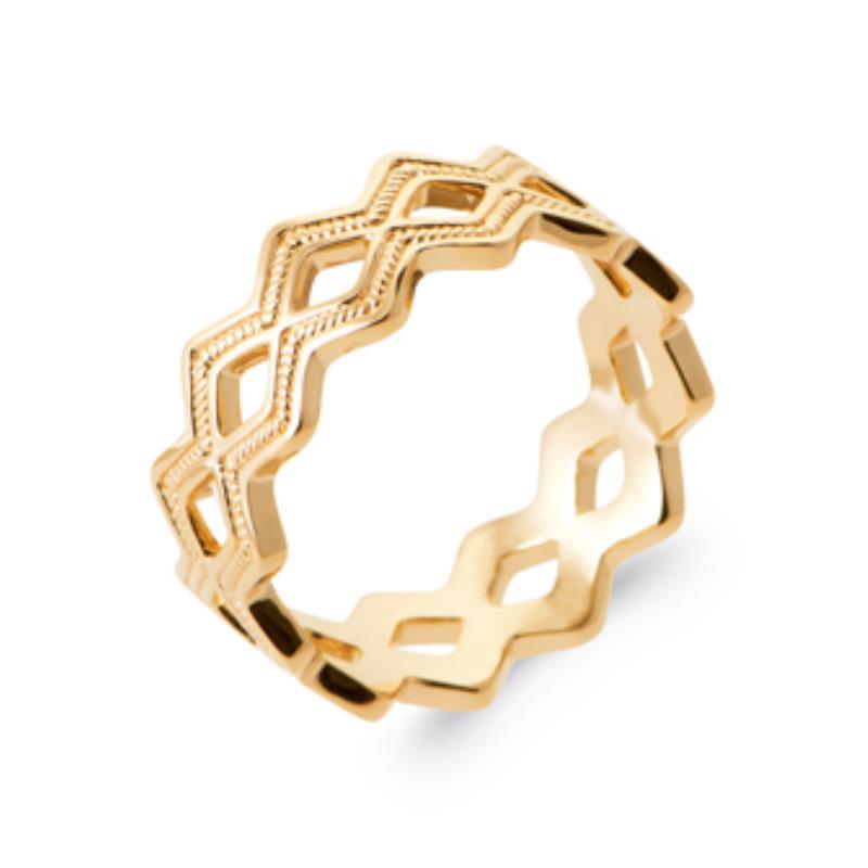 Coque de Nacre Bague plaqué or 2977900