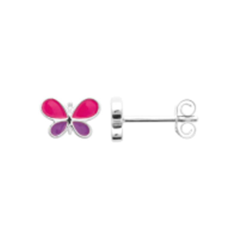 Coque de Nacre Puces d'oreilles argent 73040900