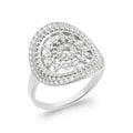 Coque de Nacre Bague argent 1287510