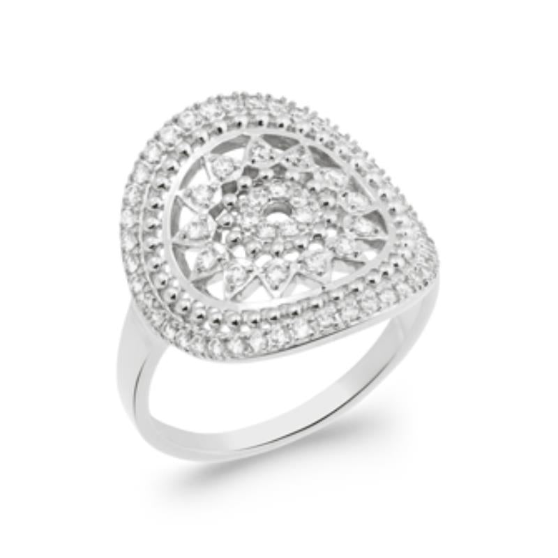 Coque de Nacre Bague argent 1287510