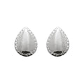 Coque de Nacre Puces d'oreilles argent 7591400