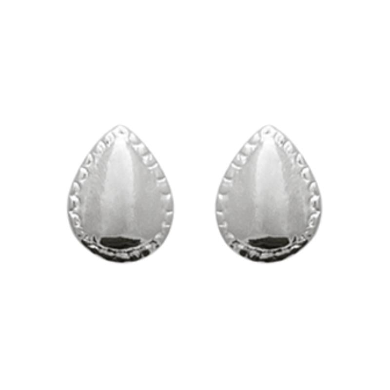 Coque de Nacre Puces d'oreilles argent 7591400