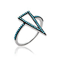 Coque de Nacre Bague argent 1235230