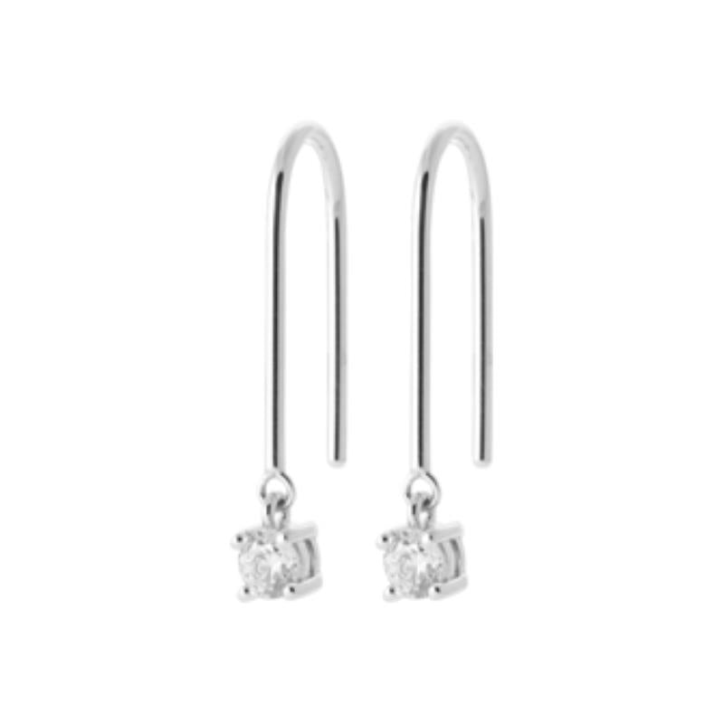 Coque de Nacre Boucles d'oreilles pendantes argent 13034110
