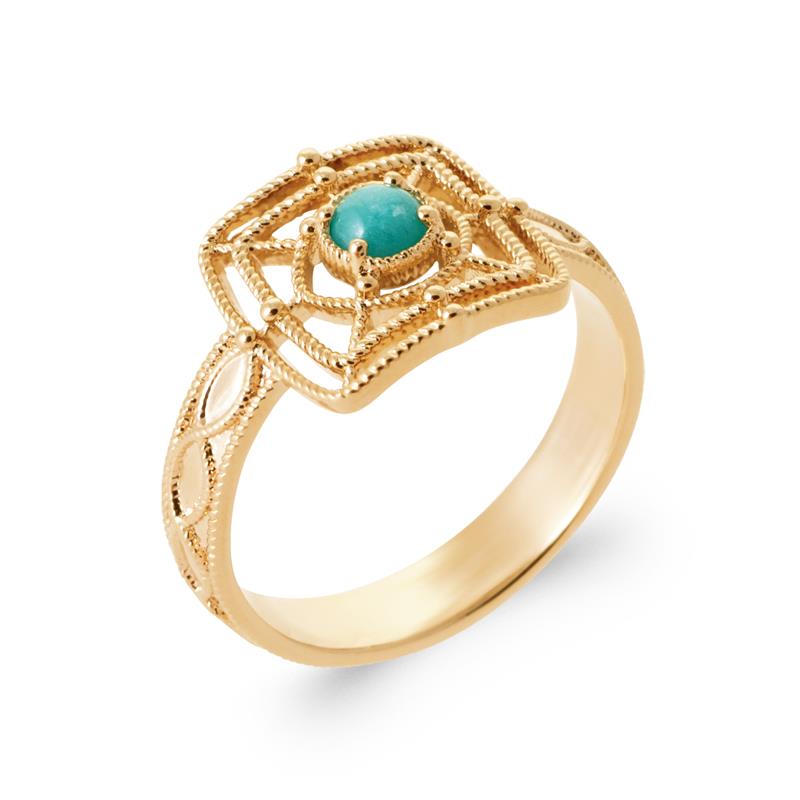 Coque de Nacre Bague plaqué or 2964960