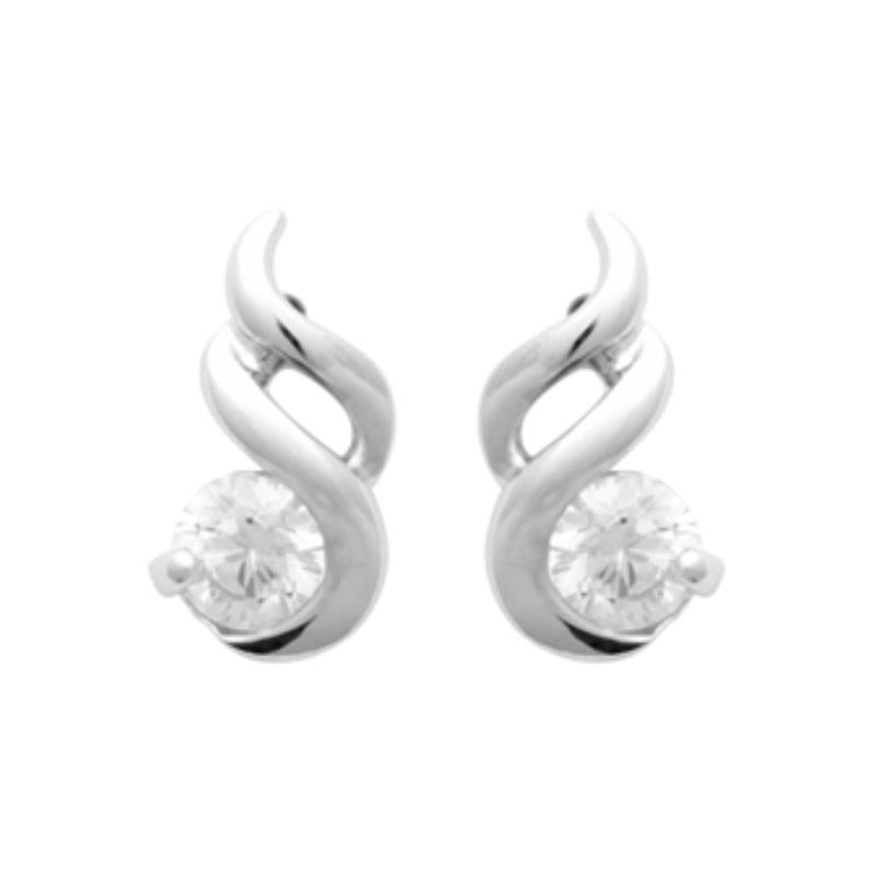 Coque de Nacre Puces d'oreilles argent 1436310