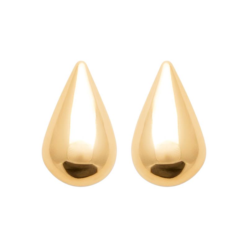 Coque de Nacre Puces d'oreilles plaqué or 23063800