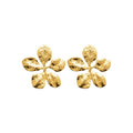 Izee Boucles d'oreilles pendantes acier doré 3118109
