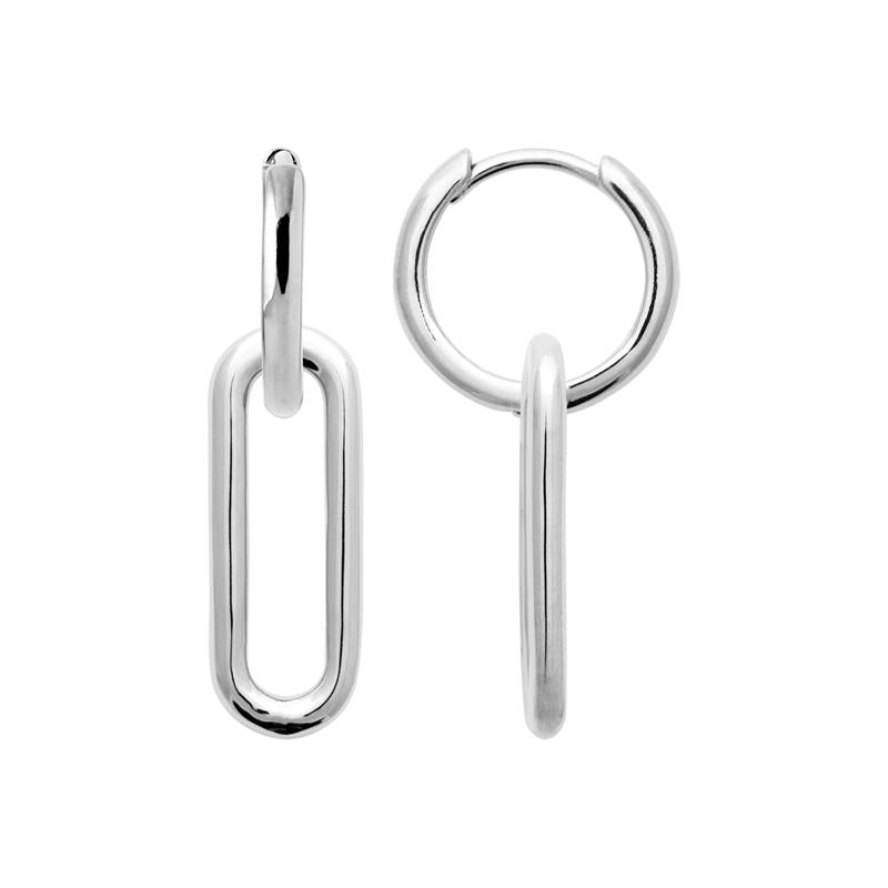 Coque de Nacre Créoles argent 7642900