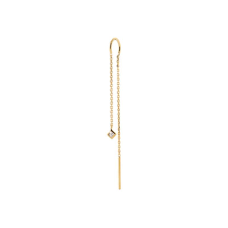 Coque de Nacre Boucle d'oreille à l'unité plaqué or 23019110U