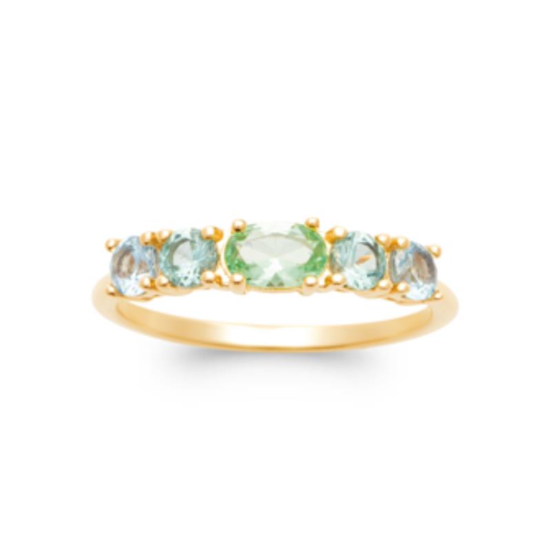 Coque de Nacre Bague plaqué or 2987450