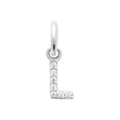 Coque de Nacre Pendentif initiale argent 1776712