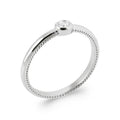 Coque de Nacre Bague solitaire argent 1918210