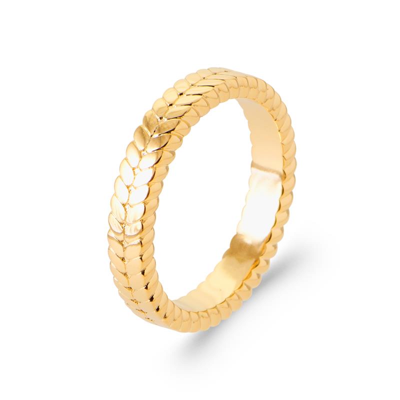 Coque de Nacre Bague plaqué or 20021800